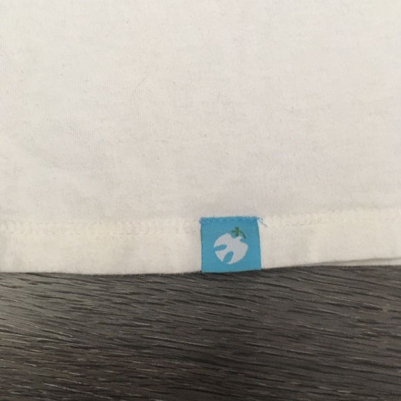 RVL7 by RE:VOLVE T-Shirt White Slim Organic Cotton Juniors Size XS Environmental - Picture 2 of 7